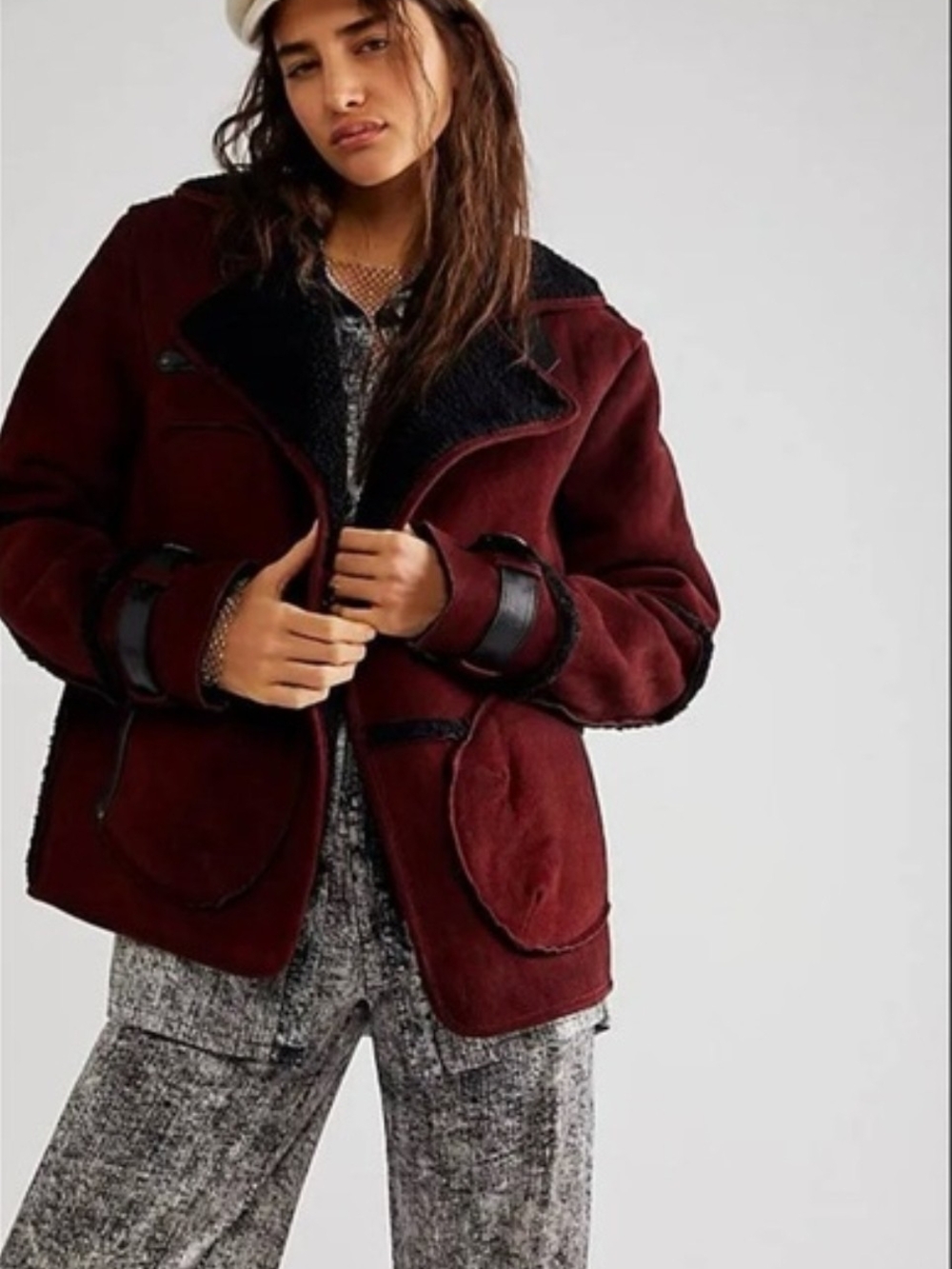 $698 |NWOT|Free People Cassidy Cozy Jacket| Sz.XS (Oversized)